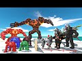 Assassin goro evolution door challenge  lava golem brothers  animal revolt battle simulator