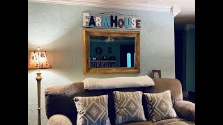 Refinishing an Old Mirror
