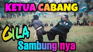 Gila - Besar Tapi Lincah !!?? Duel Ketua Cabang VS Siswa || PSHT Papua Wamena