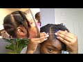 DIY Microlocs│How to Create and Maintain Straight Parting│Naturally Breezy