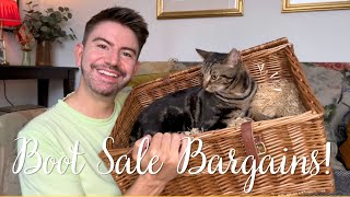 COME TO THE CAR BOOT SALE WITH ME &amp; MY BIGGEST BOOT SALE HAUL SO FAR! | MR CARRINGTON