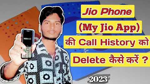 Jio Ke Mobile Mein Call History Kaise Delete Kare | My Jio App Se Call History Delete Kaise Kare |