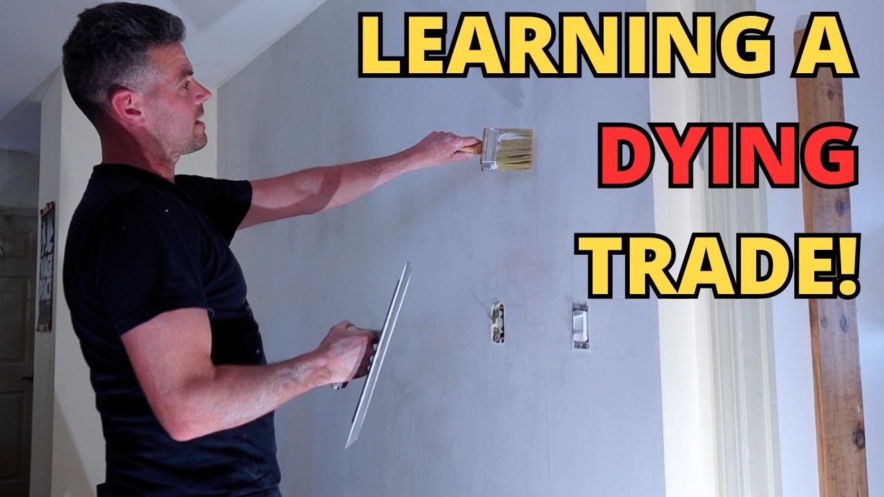 LEARN VENEER PLASTER While You Still Can!!!, on YouTube