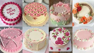 Trending Simple Round Cake Designs 2025 | Elegant & Easy Cake Decoration Ideas‎⁨ @LettheCakeTalk⁩  