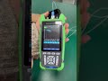 GLK3500 OTDR test 200m cable #otdr #ftth