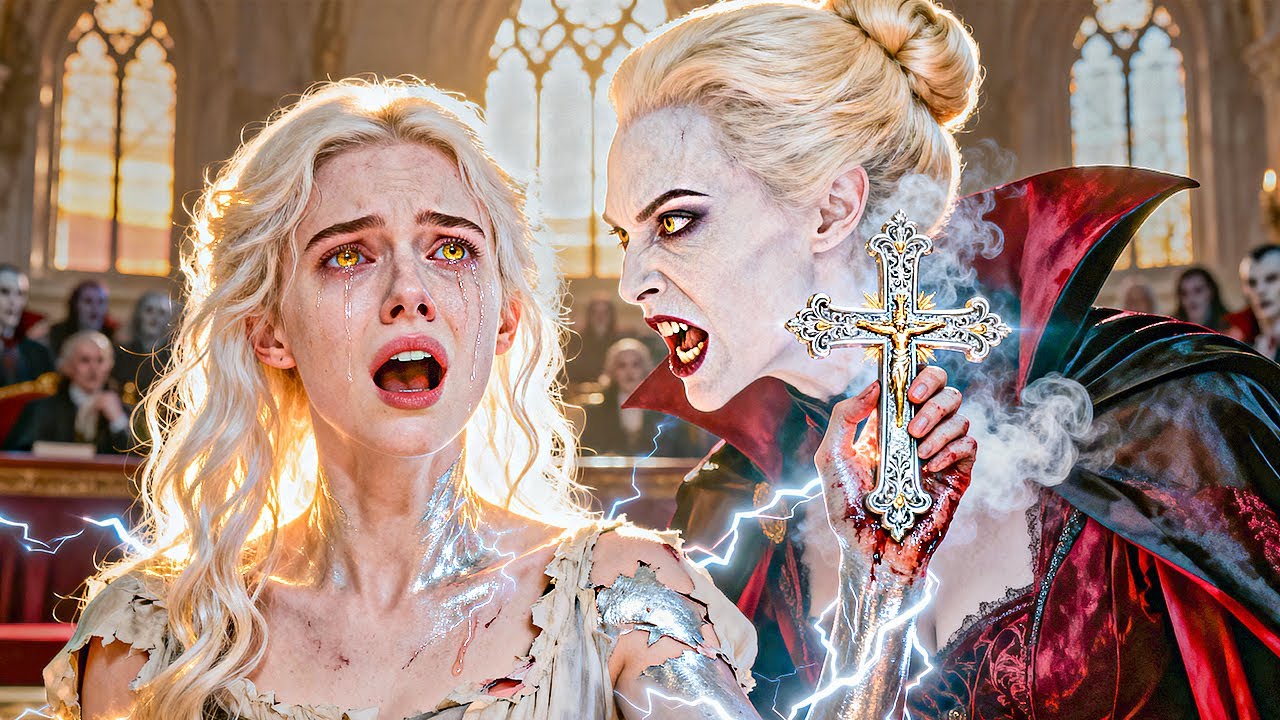 The Vampire Court Made Her Touch the Sacred Cross—It Fused to Her Skin & She Walked in Sunlight