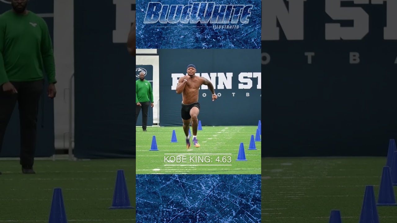 Watch Every 40 Yard Dash From Penn State Pro Day
