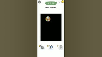 Who is? Brain Teaser & Riddles Level 159: Where is the bee?