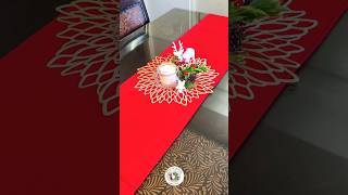 Let's Organise Daining Table Centerpiece #christmascrafts #christmas #shorts #diy #craft