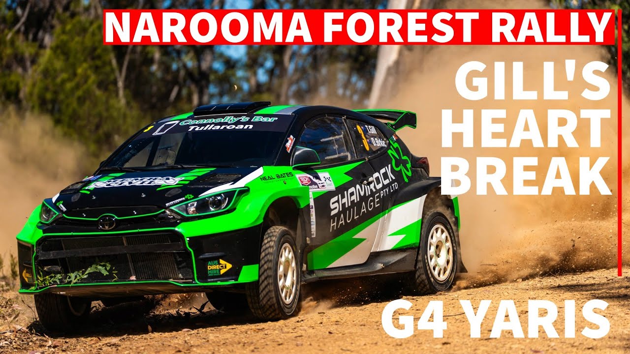 JWRC STAR — Разбитое сердце Тейлора Гилла на ралли Narooma Forest