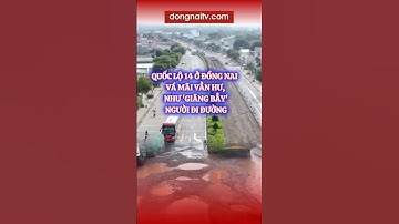 Quốc lộ 14 ở Đồng Nai vá mãi vẫn hư, như 