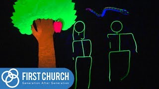 Easter Opener 2017 at First Church - Black Light Show