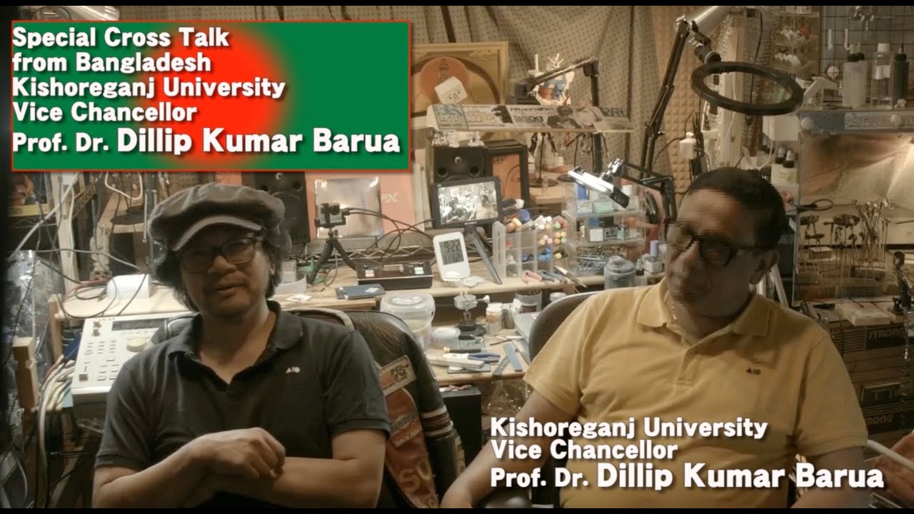 【SP.CROSS TALK】No.310 Jackie MITOs Eight Buddha's Cave  From Bangladesh!! Prof. Dr. Dillip K. Barca
