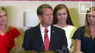 Brian Kemp full speech after Georgia governor's race nomination win