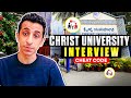 Cheat codes for christ university interview  everything you need to know about