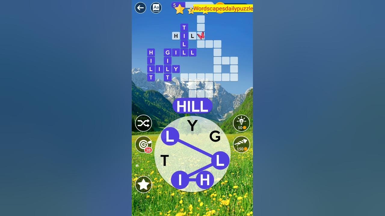 WORDSCAPES Daily Puzzle May 15, 2023 YouTube