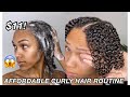 Curly Hair Routine ON A BUDGET | Soft Defined Bouncy Curls for Just $11! 🤩