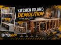 Kitchen Island Demo & Rebuild From Scratch . Full DIY Transformation