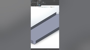 Solidworks Sheet Metal [Base-flange,Edge-Flange] #solidworks #sheetmetal