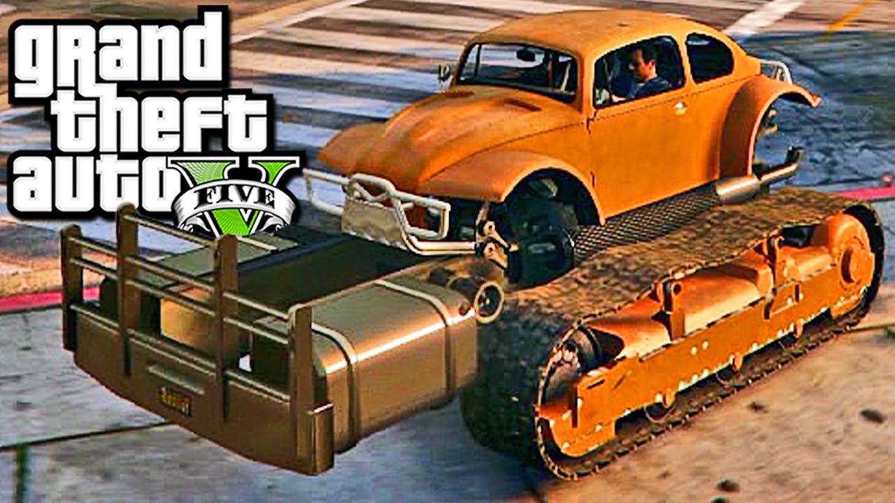 GTA V Fusca Rebaixado - MOD CARROS 