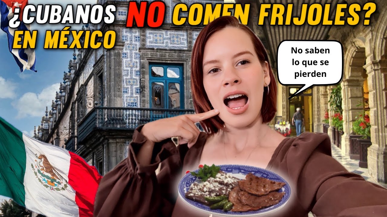 🇨🇺Así se desayuna en MÉXICO 🇲🇽 Nunca pensé probar esto 😱ENFRIJOLADAS de LA CASA DE LOS AZULEJOS 