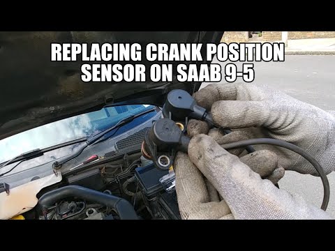 How to Replace CPS on Saab 9-5 – Hot Start Issue FIX, Crankshaft Position Sensor Replacement