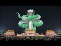 Incredible Drone And Fireworks Show In China Welcomes New Year 2026 World Record Event