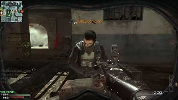 MW3 - 13 kills in a row with the Juggernaut Killstreak