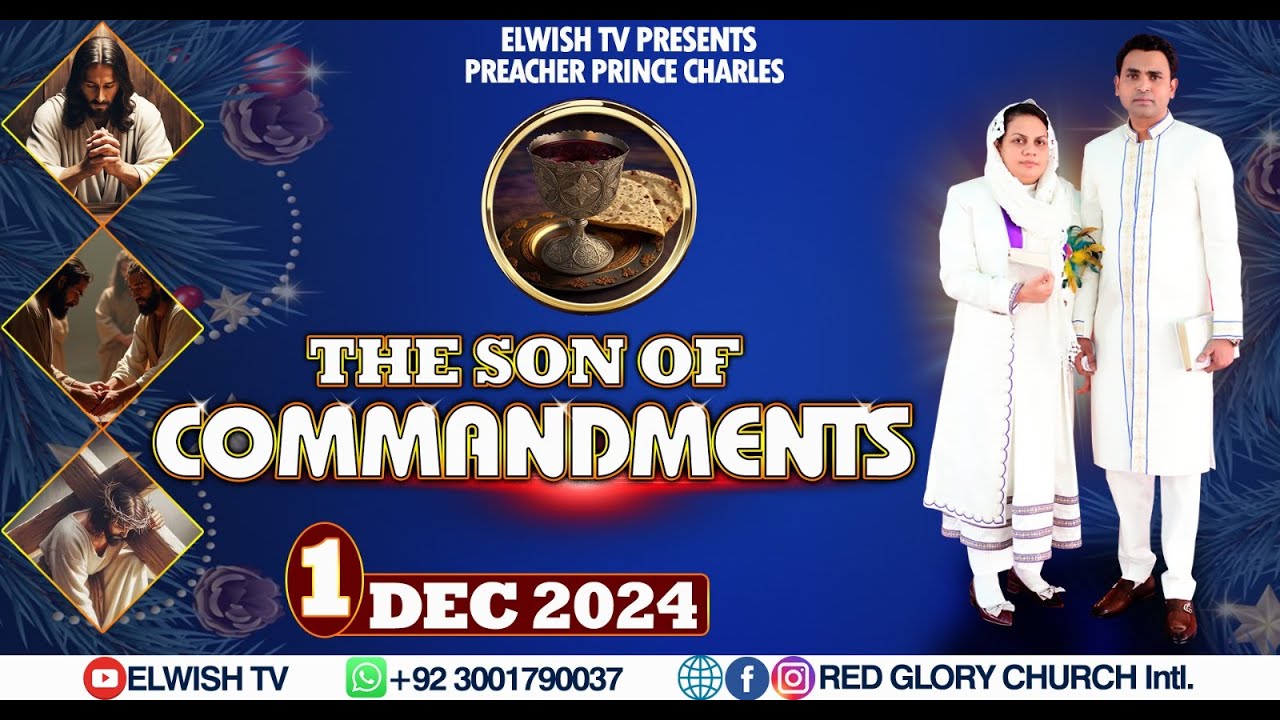 𝑻𝑯𝑬 𝑺𝑶𝑵 𝑶𝑭 𝑪𝑶𝑴𝑴𝑨𝑵𝑫𝑴𝑬𝑵𝑻𝑺  𝑰𝑰   حکموں کا بیٹا  𝑰𝑰  𝐒𝐄𝐑𝐌𝐎𝐍 𝐁𝐘 𝐏𝐀𝐒𝐓𝐎𝐑 𝐏𝐑𝐈𝐍𝐂𝐄 𝐂𝐇𝐀𝐑𝐋𝐄𝐒 @ElwishTV