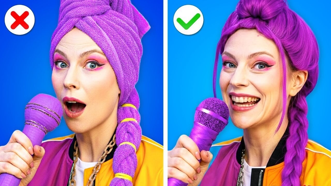 असली या नकली के-पॉप डेमन हंटर्स मेकओवर? मज़ेदार पल