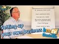 Tips for Setting Up Your Own Business - BMTV 70