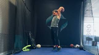 Front MB Slam - Hip Hinge