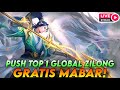  push top 1 global zilong  live mobile legends