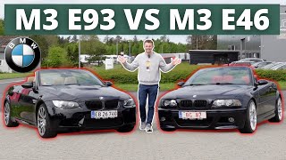 Kører to LEGENDARISKE BMW M3'ere med manuelt gear! BMW M3 (e46) vs BMW M3 (e93)