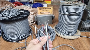 3 mẫu dây loa mạ bạc bãi mỹ xinn belden 2x1,5mm , 2x2,5mm ,6x1mm hàng cực chất ,nguyên rulo tem mác