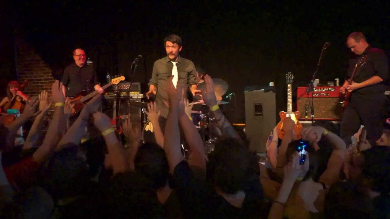 Cursive - Nonsense Live at The Social [Tim Kasher crowd surfing to the bar for a shot of Jameson]