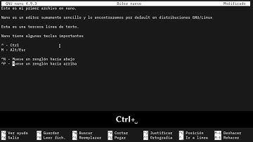 nano: ¿De verdad es un editor tan malo?