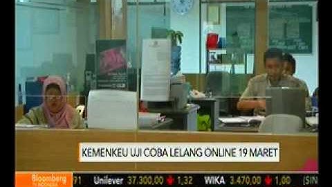 Kemenkeu Uji Coba Lelang Online 19 Maret