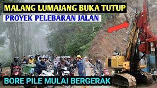 MINGGIR ‼️ BORE PILE lewat jalan malang lumajang tutup @artisgagal5320