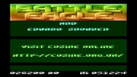 BATTLE EAGLE !! ATARI 800 XL