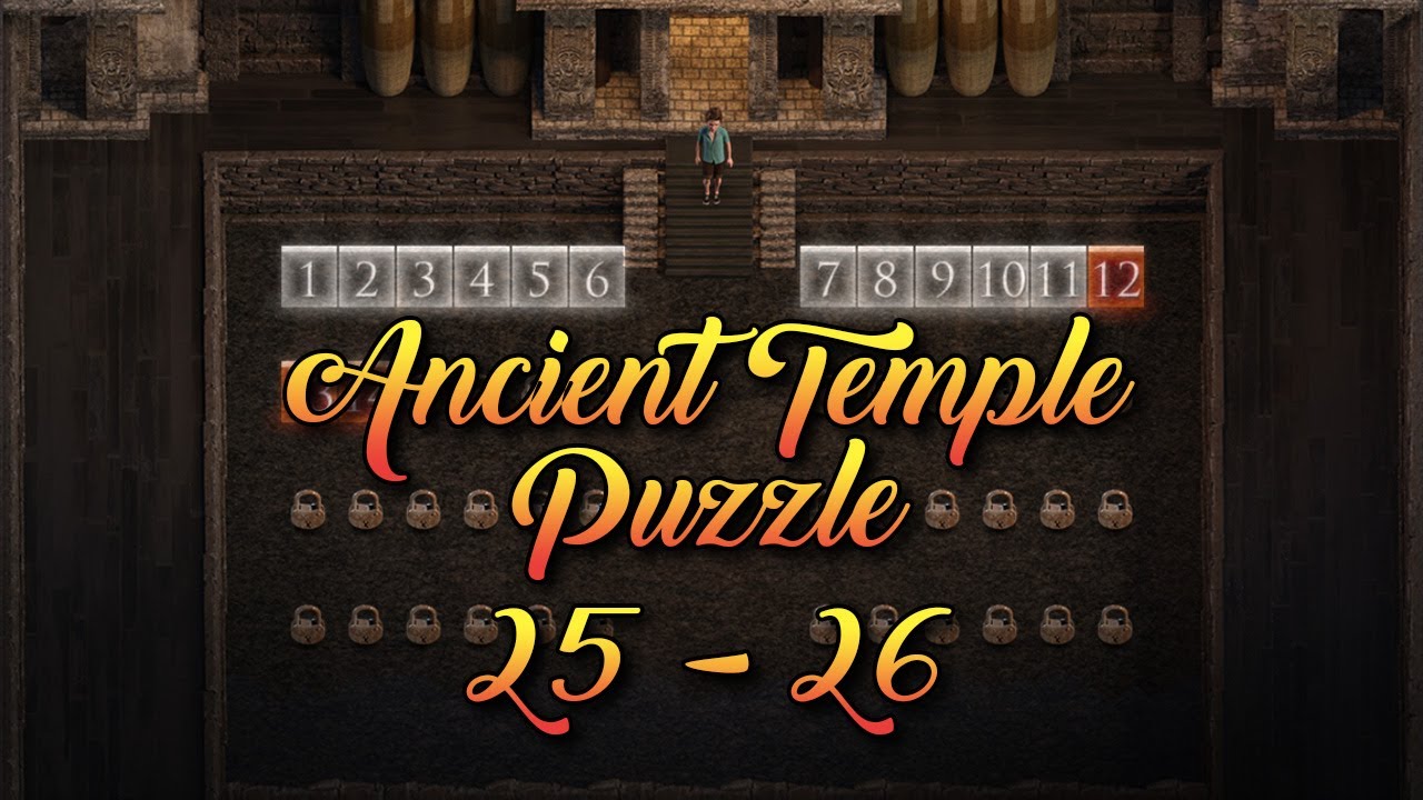 Treasure of Nadia Ancient Temple Puzzle 25 - 26 - YouTube.