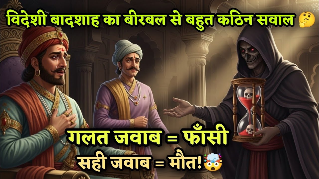 अकबर भी रो पड़े! 😭 बीरबल को फंसाने आया 'मौत का सौदागर' | Akbar Birbal Best Story in Hindi 