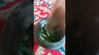 Sambal Belacan Tumbuk Lesung Lebih Sedap Kan?🤤