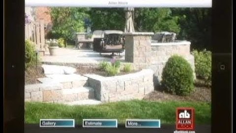 How-to Use the Allan Block Retaining Wall Estimator App