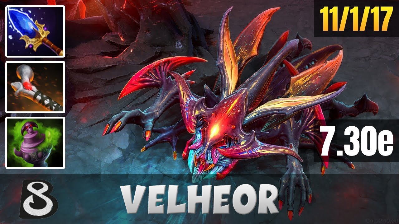 B8.Velheor | Weaver | B8 vs KHAN | Dota 2 Pro Gameplay - Patche 7.30e