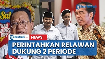 Jokowi Perintahkan Relawan Bara JP Dukung Prabowo-Gibran 2 Periode