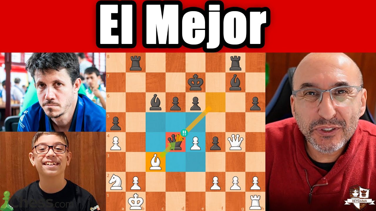 Sacrificó DAMA de una Manera Bárbara! y es Campeón  Faustino Oro Vs Diego Flores