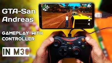 GTA San Andreas android with controller | gta san andreas gameplay in hindi | Samsung M30 | 2020