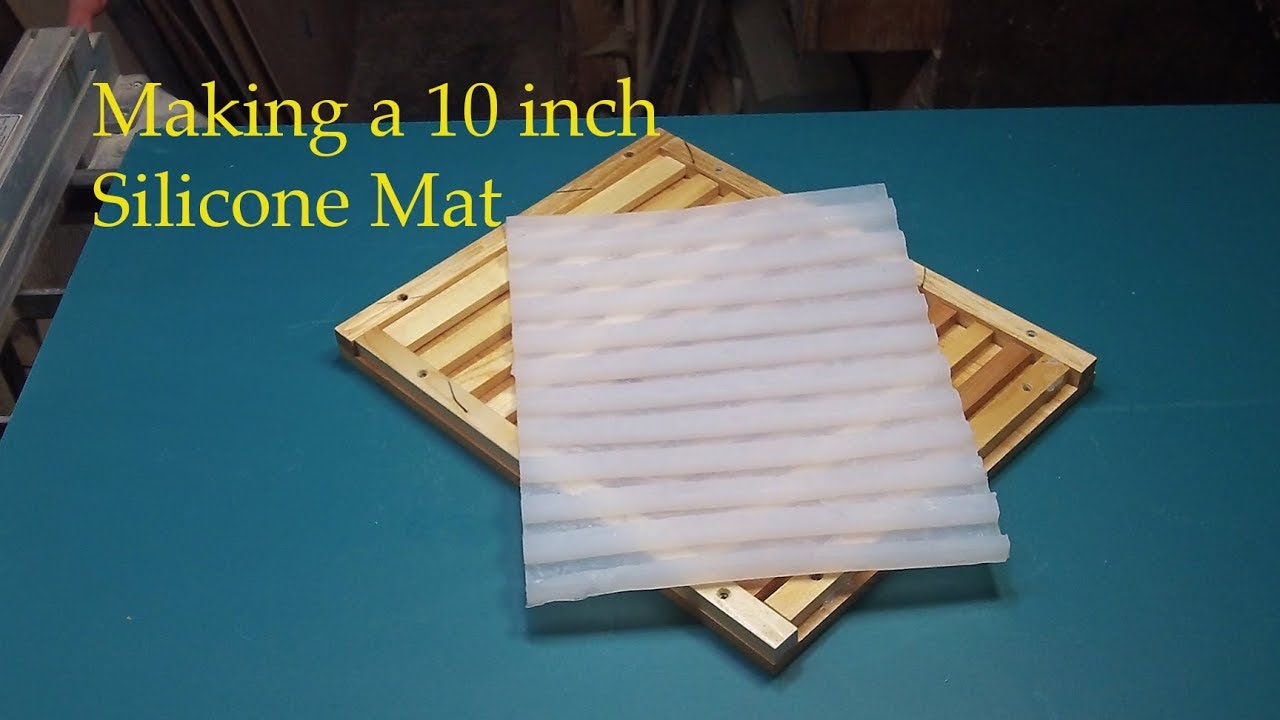 MAKING A 10 INCH SILICONE MAT 