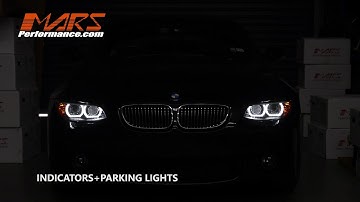 Mars Performance M4 Style LED DRL Projector Head Lights for BMW 3 Series E92 E93 Pre LCI, include M3